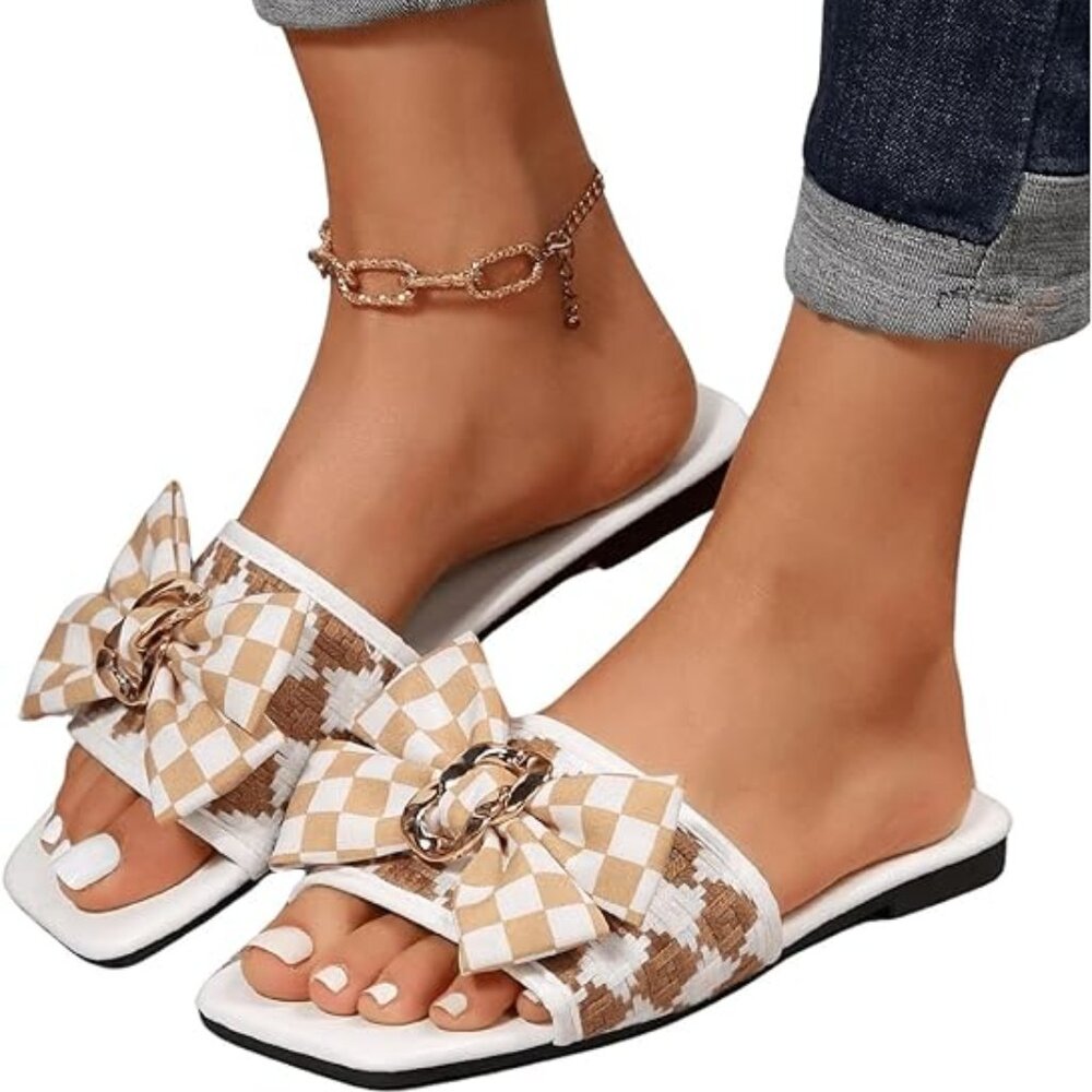 Bow women's sandals